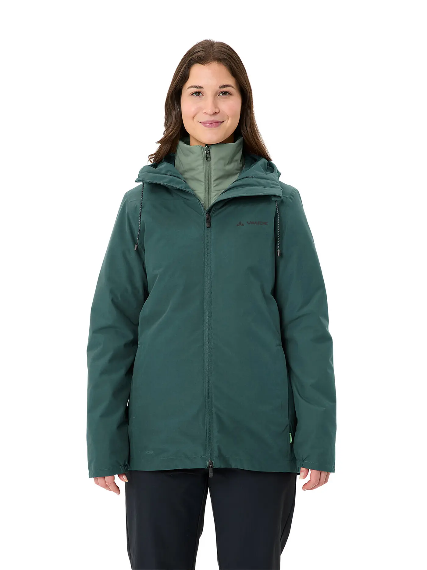 VAUDE | Damen Wanderjacke Mineo 3in1 Hoodie | 